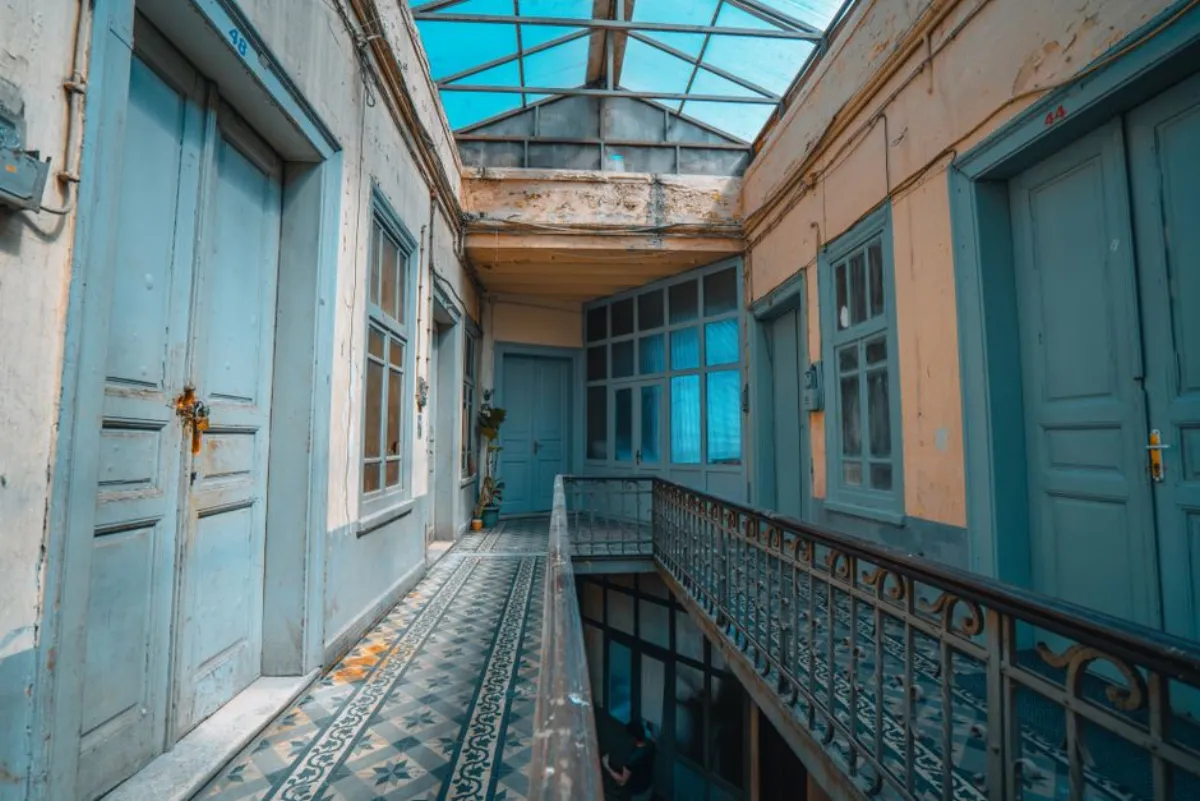 apartment hallway